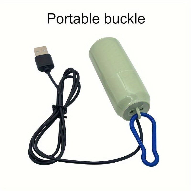 Compressor de Ar Silencioso USB para Aquário, Mini Oxigenador Portátil, Acessórios para Aquário, 5v 1W&***-&-*-&*--* ---