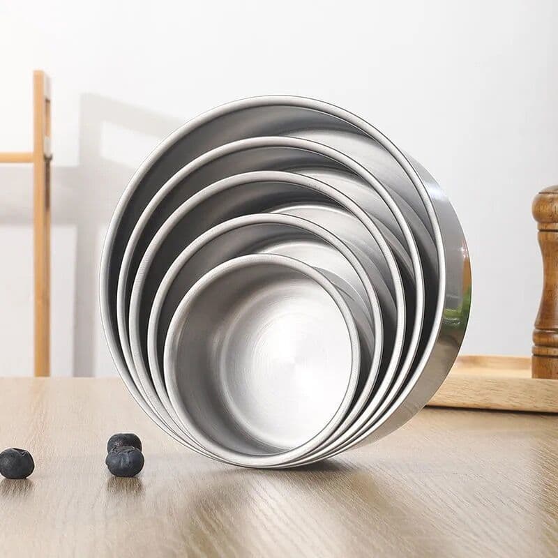 Jogo De Potes Aço Inox 5 Peças Snel Home
