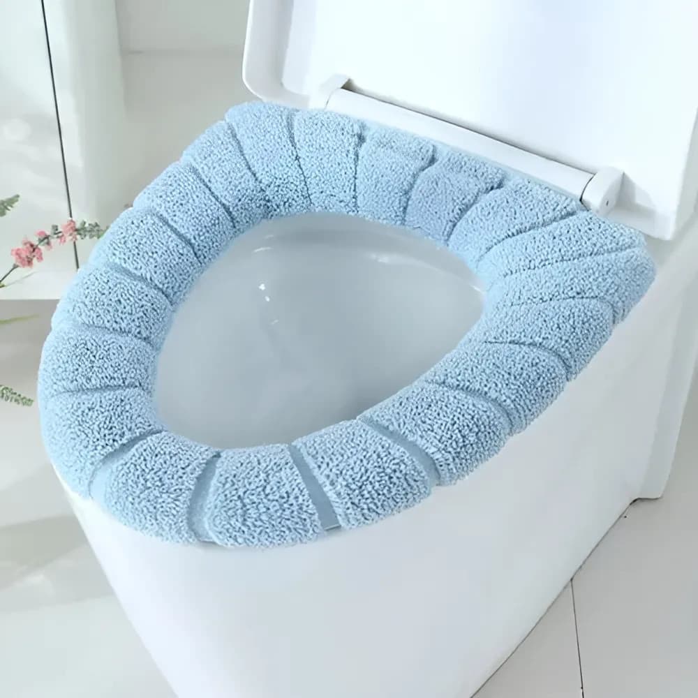 Capa Almofadada Para Assento Sanitario Snh21 Snel Home Cor: Azul