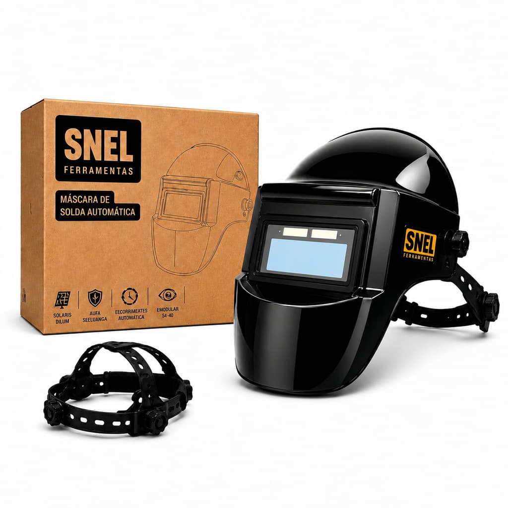 Máscara De Solda Automática SN68 Lente Snel ferramentas