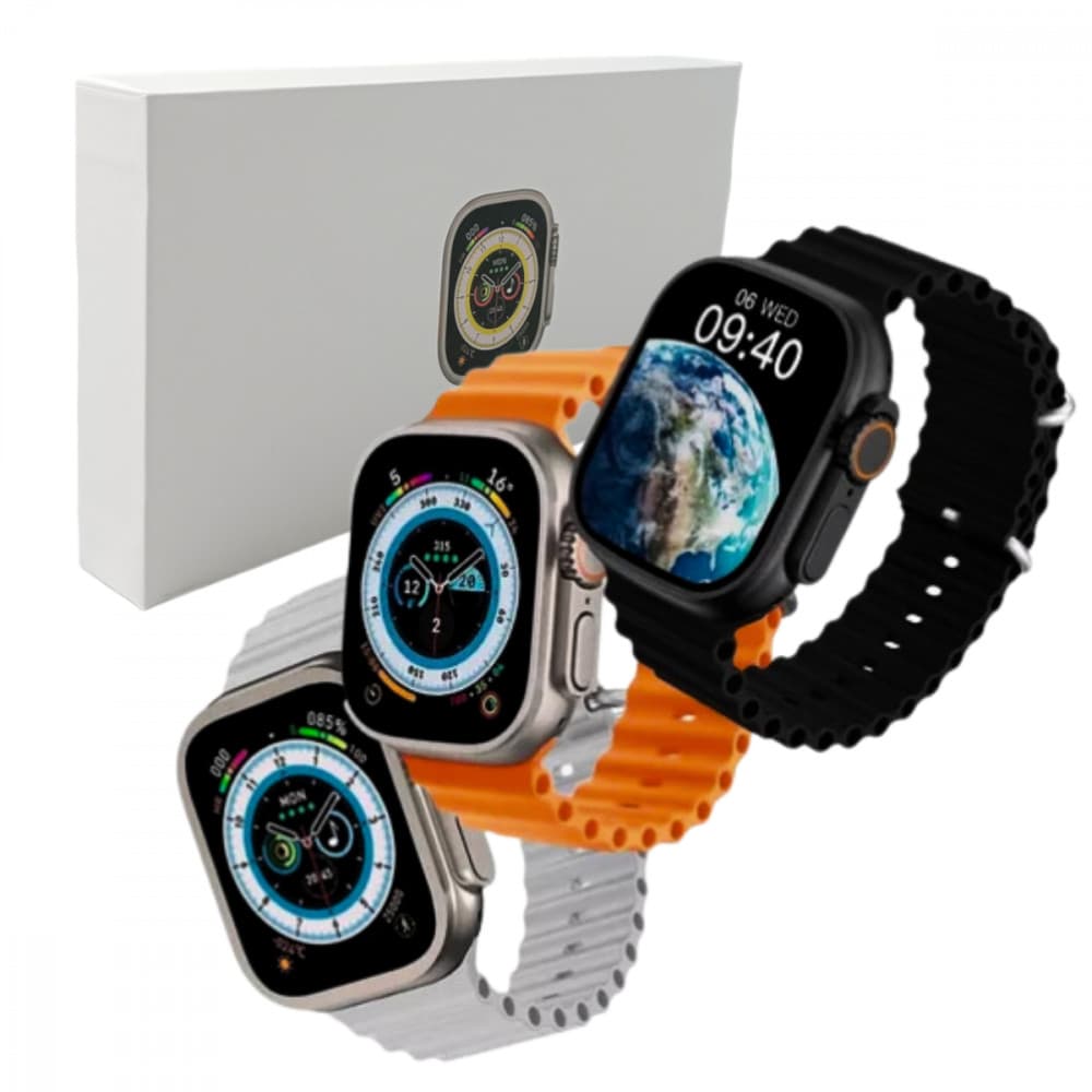 Relógio Inteligente Smartwatch 41mm Altomex Ultra 8 Mini (***DISPONÍVEL SOMENTE LARANJA)