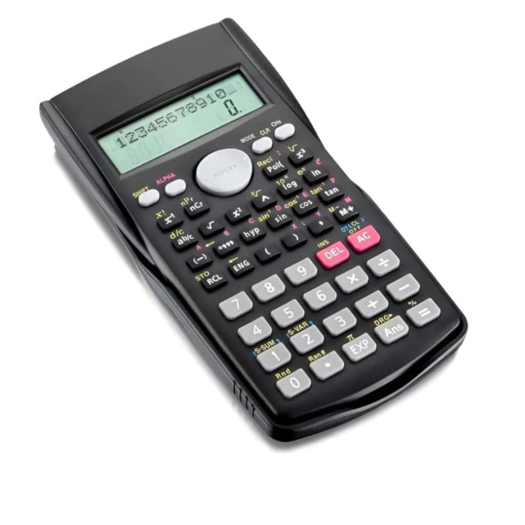 Calculadora Científica 240 Funções Com Capa 10+2 Digitos CALC-30109