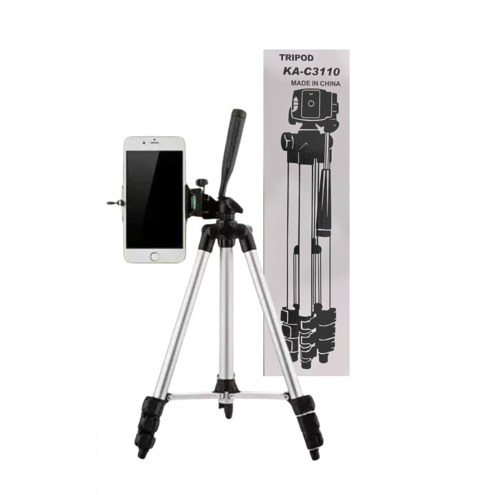 Tripé Universal TRIPOD 3 em 1 para Câmera e Celular Selfie de 1 Metro Kapbom