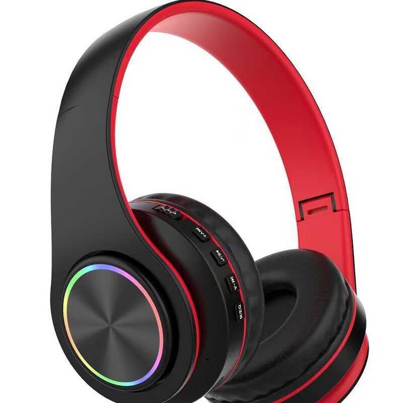 Fone de ouvido bluetooth fone de ouvido B39 bluetooth fone de ouvido UV luminoso estéreo áudio esportes moda