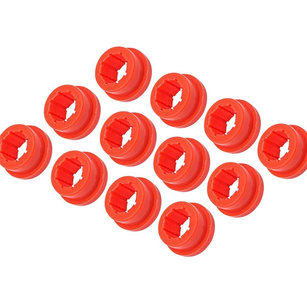 12pçs Braço De Controle Inferior Vermelho LCA Bucha Kit De Camber Traseiro Substituição Adequado Para Honda Civic Skunk2