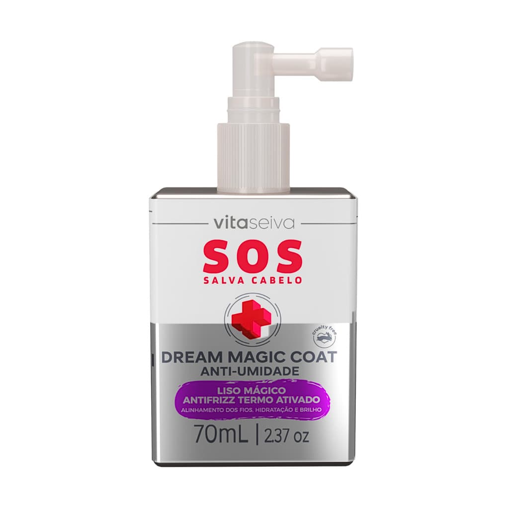 Spray Dream Magic Coat Vita Seiva 70ml Liso Mágico Termo Ativado Cod.89203