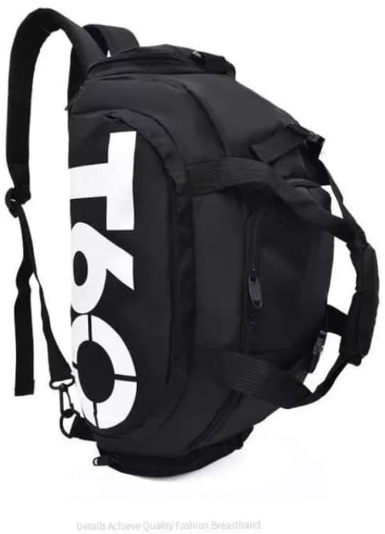 PRETO - T-6 - Bolsa Esportiva Multifuncional Transversal