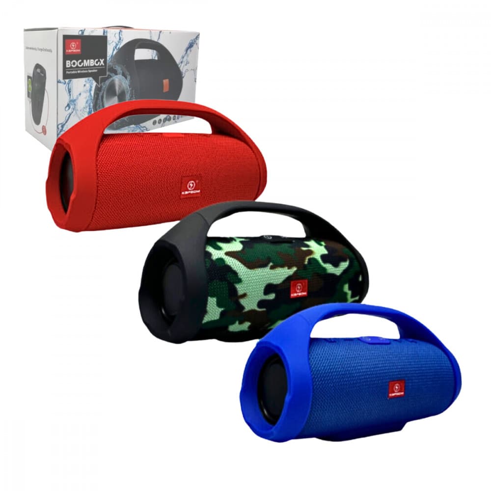 Caixa De Som Sem Fio BOGMBGX COLOR Bluetooth 4.1 Wireless Portátil Compacta Resistente À Água Kapbom