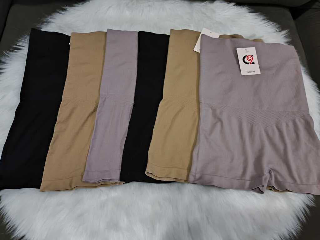 Calcinha 20cm  slim fit de cintura alt poliamida-Cod:P4