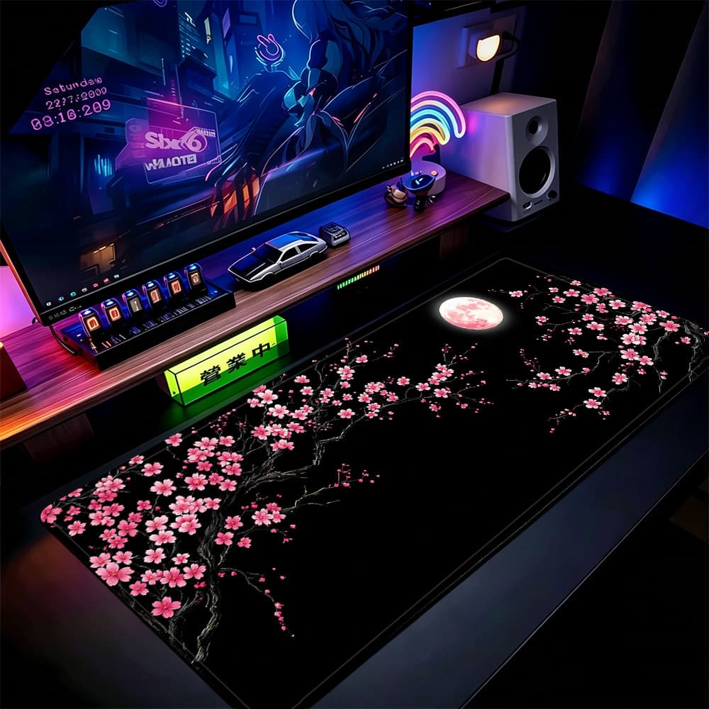 Grande Jogo Mouse Pad Antiderrapante 80X30 CM Impressões Personalizadas Mousepad Borda Costurada YG71508