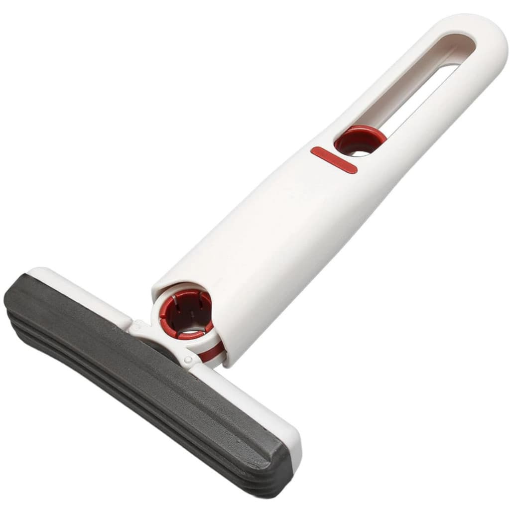 Mini Mop Portátil Retrátil Auto Torção Limpeza Vidros Pia Carro Rodinho de Pia