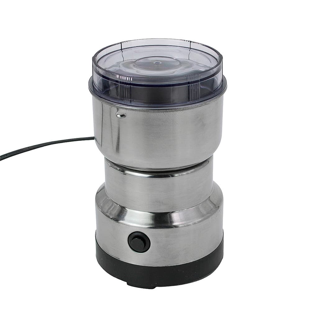 Moedor Triturador De Cafe Sementes Eletrico Aço Inox Mini 200W Voltagem:220v