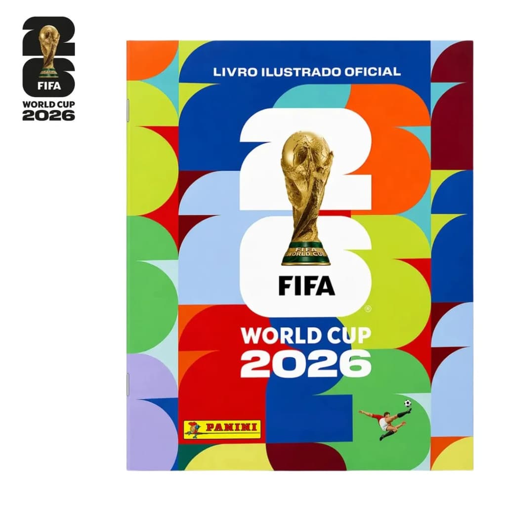 Álbum Figurinha Copa Do Mundo Fifa 2026 Brochura Licenciado Panini