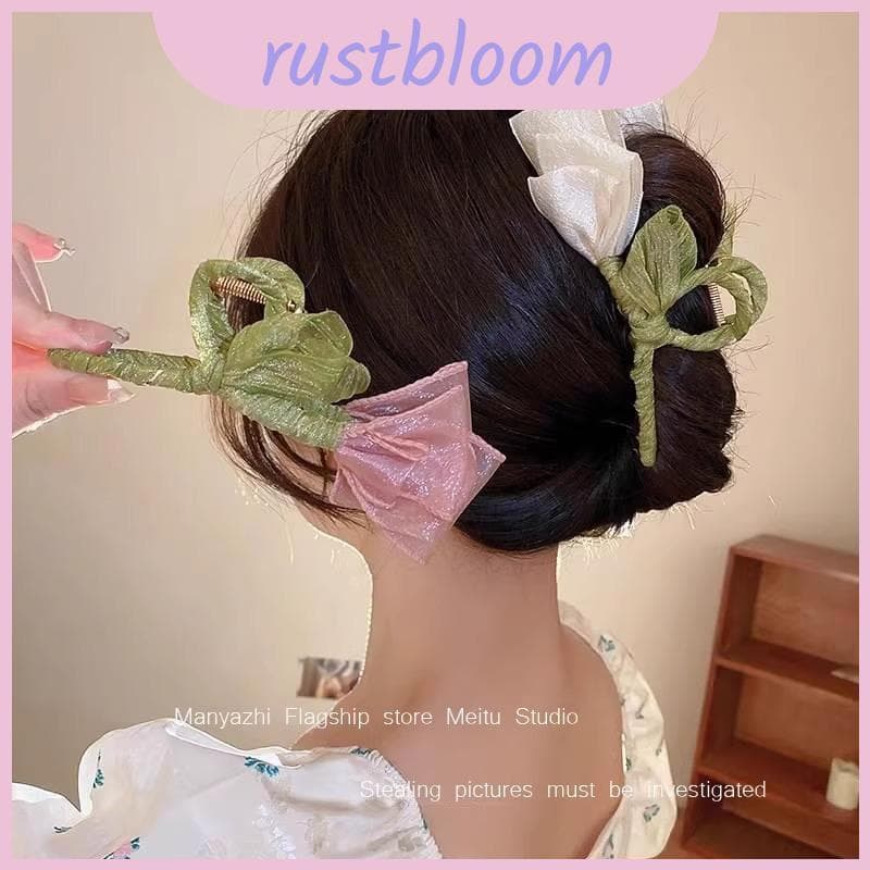 Grampo De Cabelo De Flor Inspirado Em Jardim De Tulipa Com Detalhe Artesanal Para Decoração Feminino