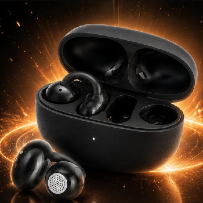 Fone Bluetooth Open Ear INOVA FON-13025D Condução Aérea Sem Fio Esportivo