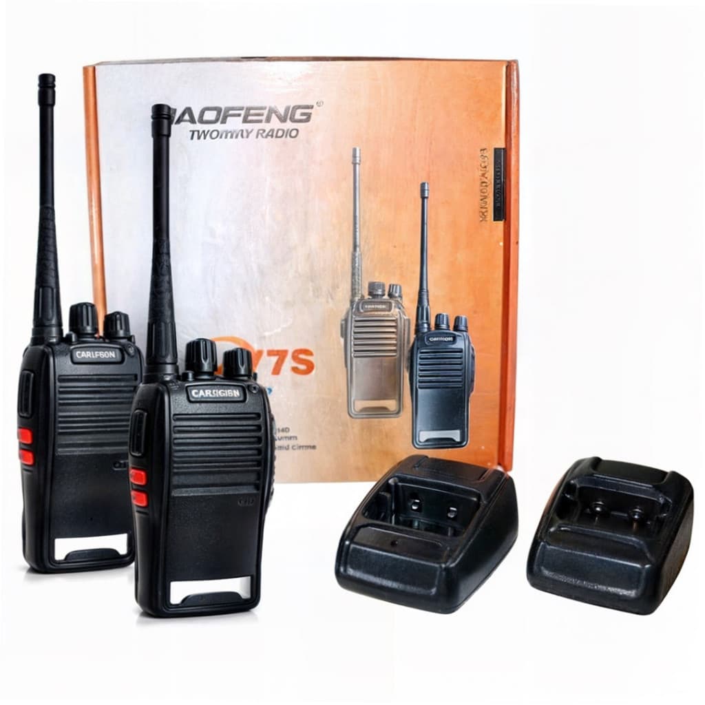 Rádio Walk Talk BF-777S Bivolt 16 Canais com Fone e Lanterna