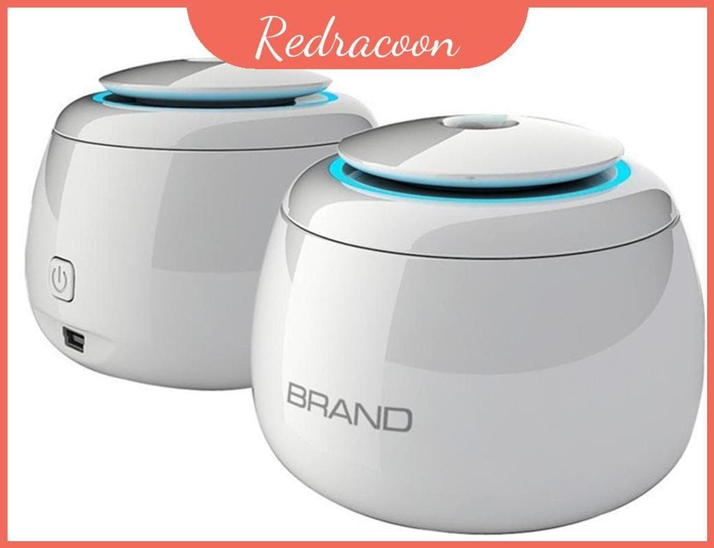 E Clássico Prático Mini Umidificador De Filtro De Ar Usb Em Tamanho Compacto Da Panela De Arroz