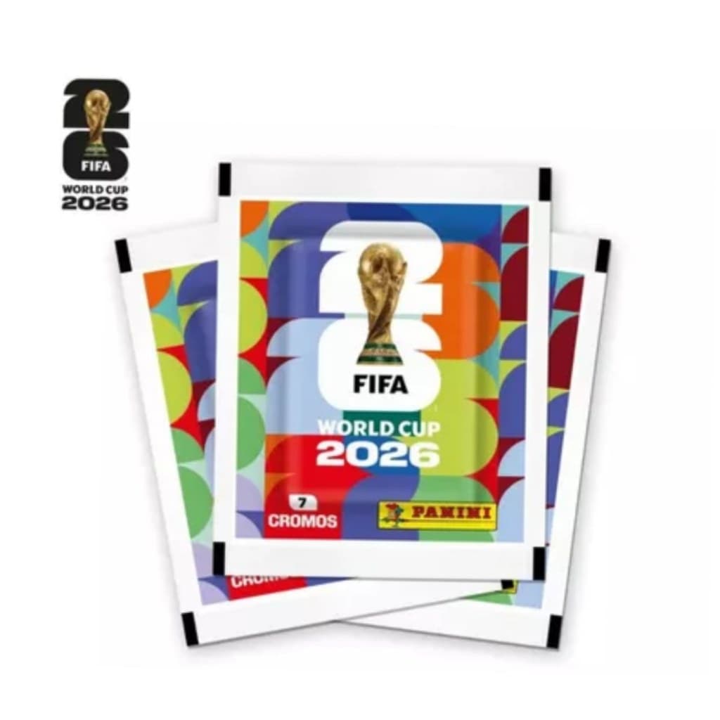 1 Unidade de Envelope de Figurinhas Copa do Mundo FIFA 2026