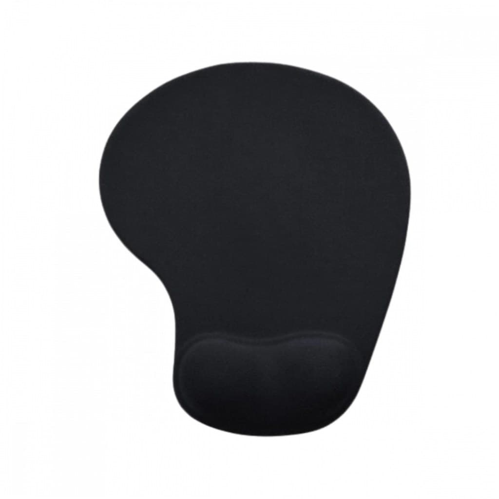 Suporte Mouse Pad Ergonômico com Apoio de Punho Super Macio BLACK