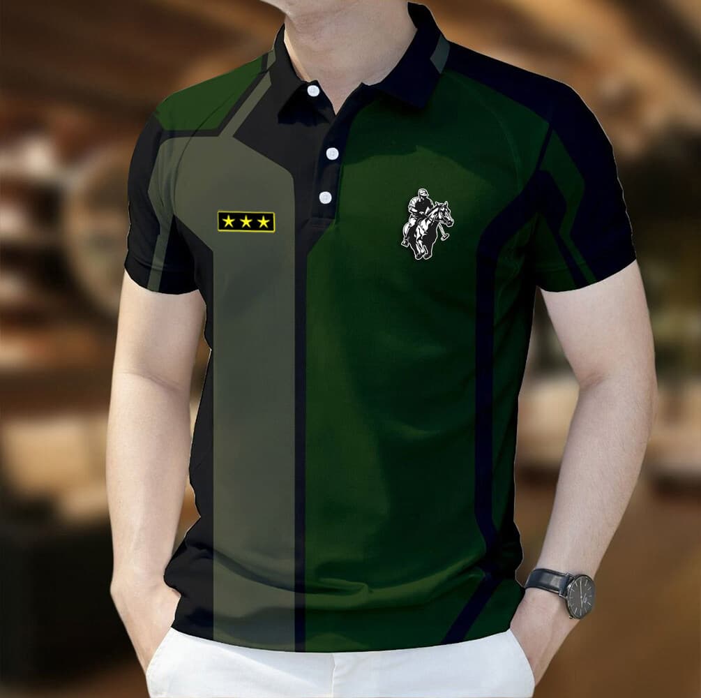 Camisa Polo Masculina Roupas Masculinas Linha Bloco ASEAN Topo Padrão De Grandes Dimensões Cor Bloqueada Ao Ar Livre Str