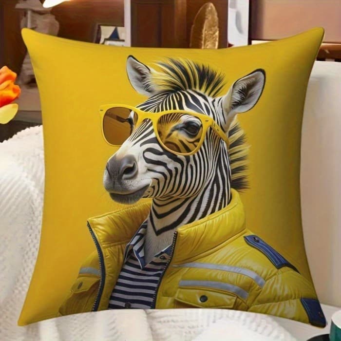 Fronha 1 Unidade De Peculiar E Elegante Com'cool Zebra Mr . Design Exclusivo , Perfeito Para Casa