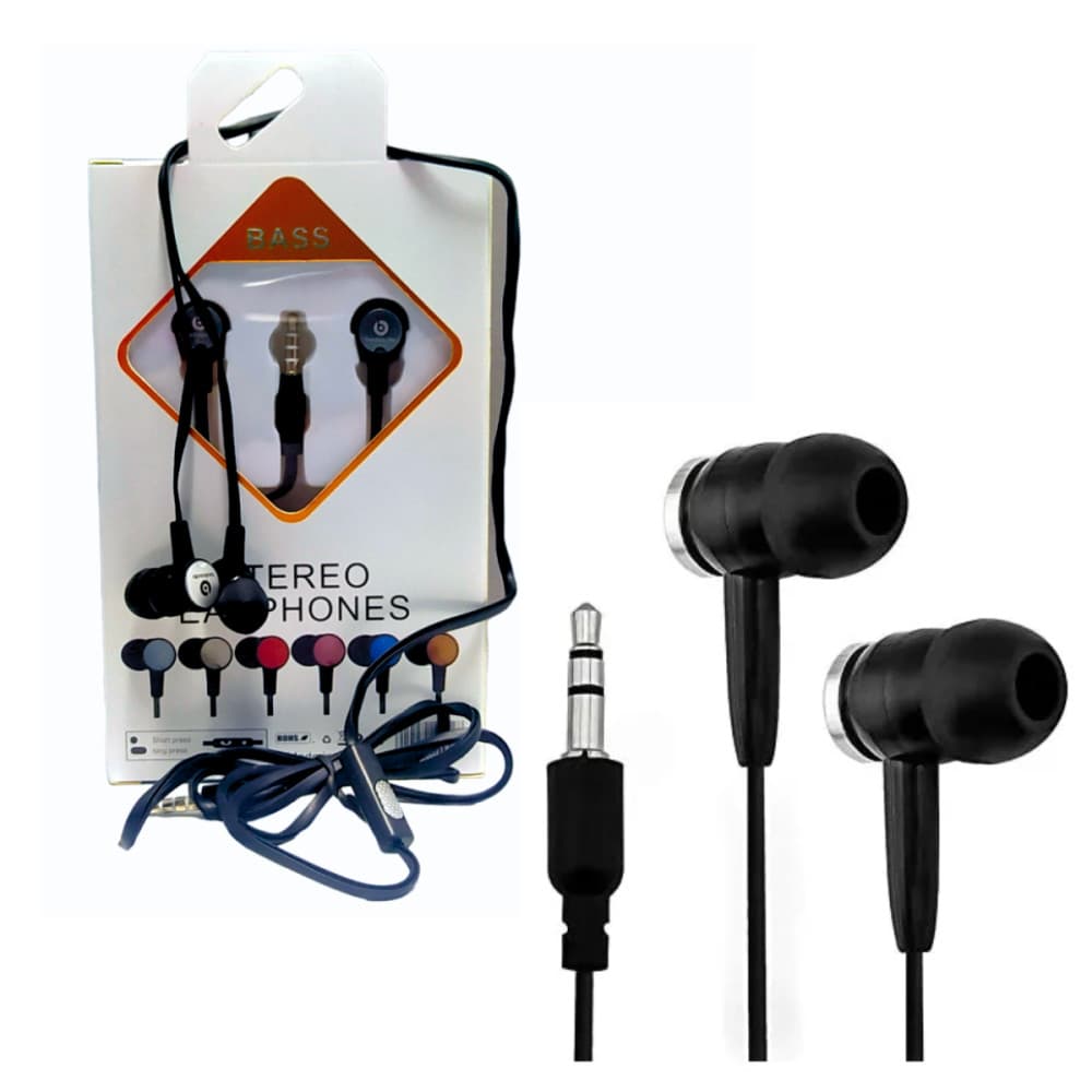 Fone de Ouvido Intra Auricular Com Fio e Microfone Estéreo Earphones BEATS