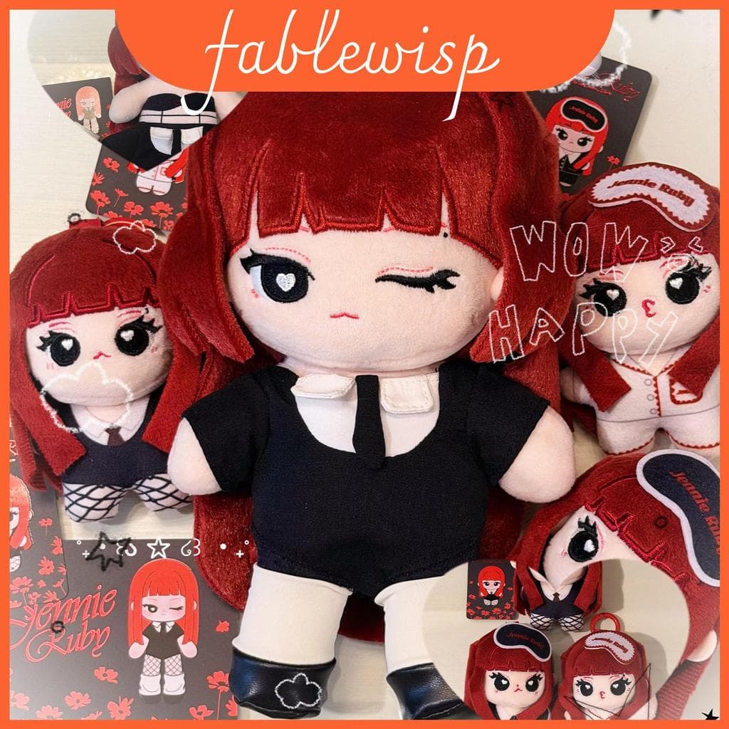 Estatueta De Pelúcia De Algodão Blackpink Para Decoração De Casa E Fãs Colecionáveis