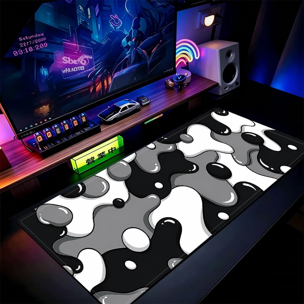 Grande Jogo Mouse Pad Antiderrapante 80X30 CM Impressões Personalizadas Mousepad Borda Costurada Yg711312