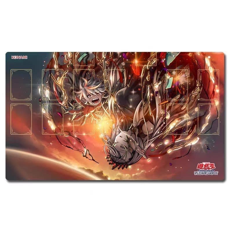 Tapete de cartão Yu-Gi-Oh DIY Abusihe Virgem Maria Marca Tapete de cartão leve ygo playmat