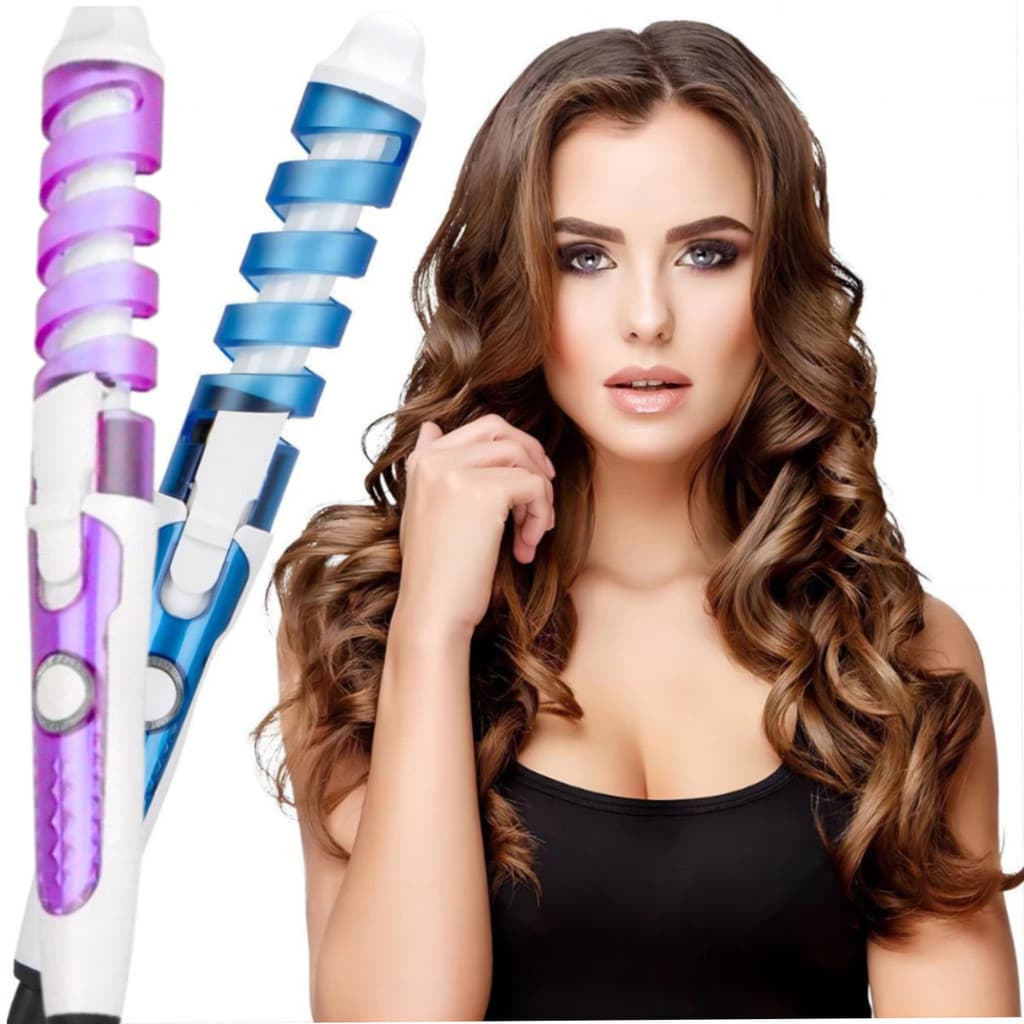 Modelador de Cachos 110v/220v Cacheador de Cabelo para Ondas Profissional Cerâmica Prancha de Cachos bivolt