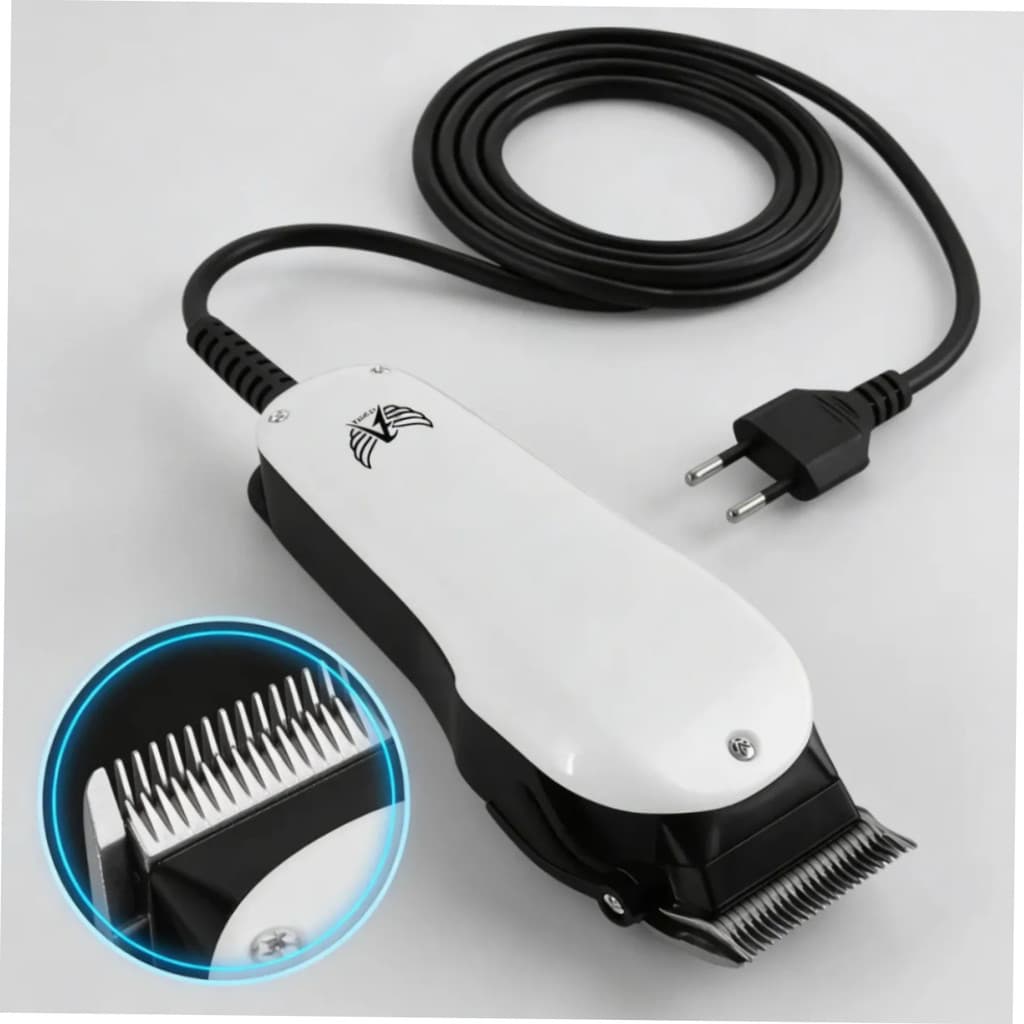 Máquina de Cortar Cabelo Com Fio Profissional 110V