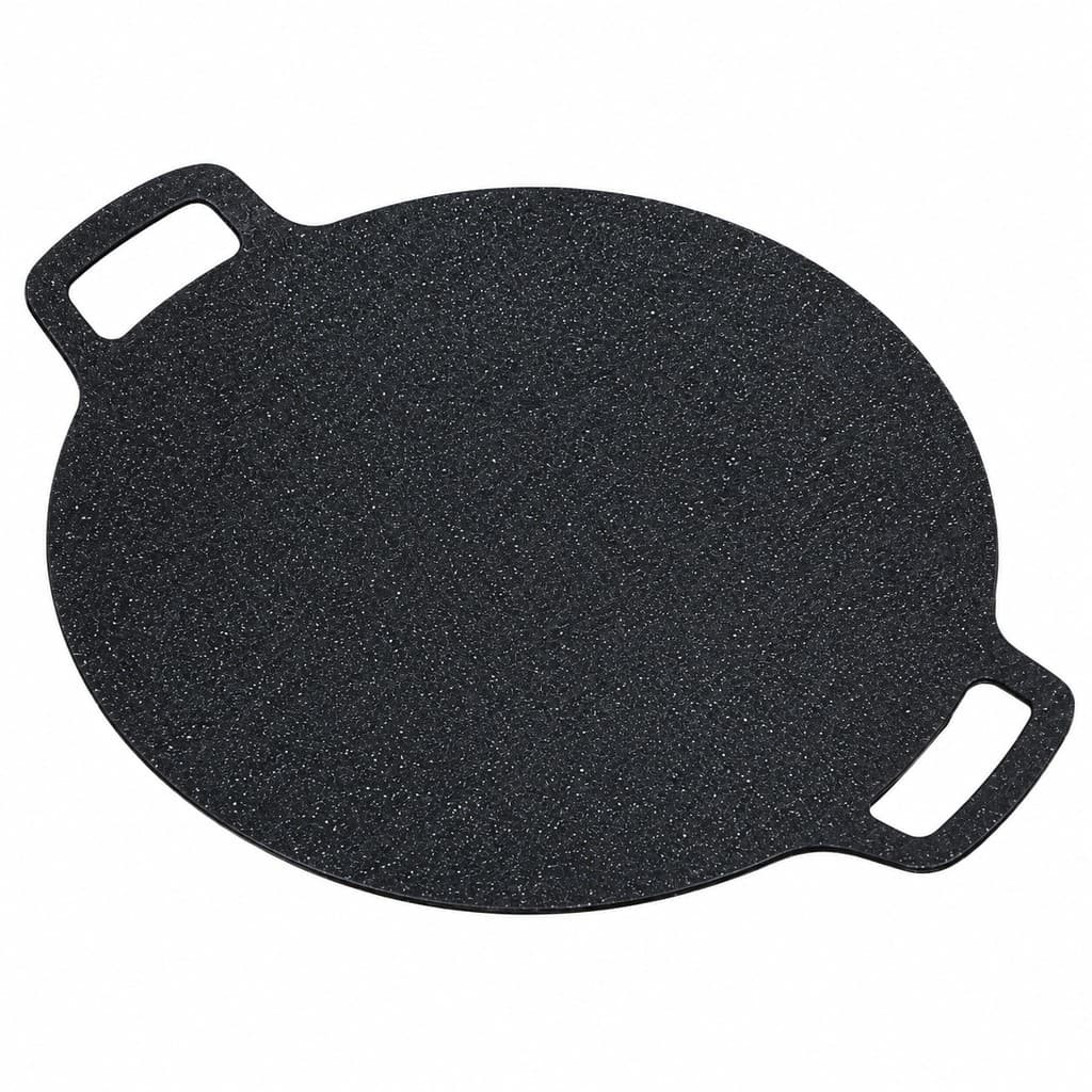 Chapa de Ferro para Churrasco Ou Fogão Com Alças Laterais