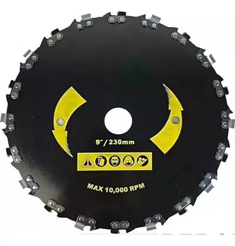 DISCO PARA ROÇADEIRA 230MM RE05 230-20T SNEL FERRAMENTAS LÂMINA DE SERRA CORTE PESADO MATO ARBUSTO GRAMA ÁRVORE ORIGINAL