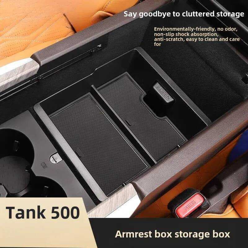 Para Tanque 500hi4t/hi4z Compartimento De Corrimão De Combustível Híbrido Atualização interior Caixa De Armazenamento De