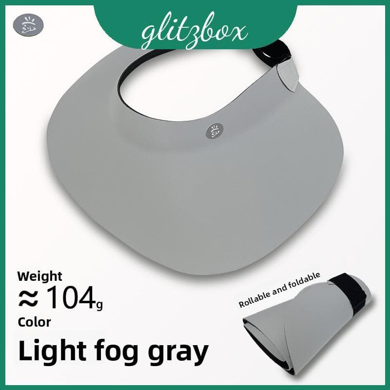 Chapéu De Sol Ao Ar Livre Com Aba Grande Para Viagens E Esportes Guarda-Uv Dobrável Ajustável