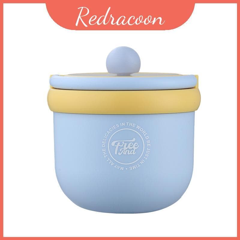 Recipiente De Alimento De Grande Capacidade De Aço Inoxidável 304 Com Tampa De Vedação Para Viagens E Trabalho