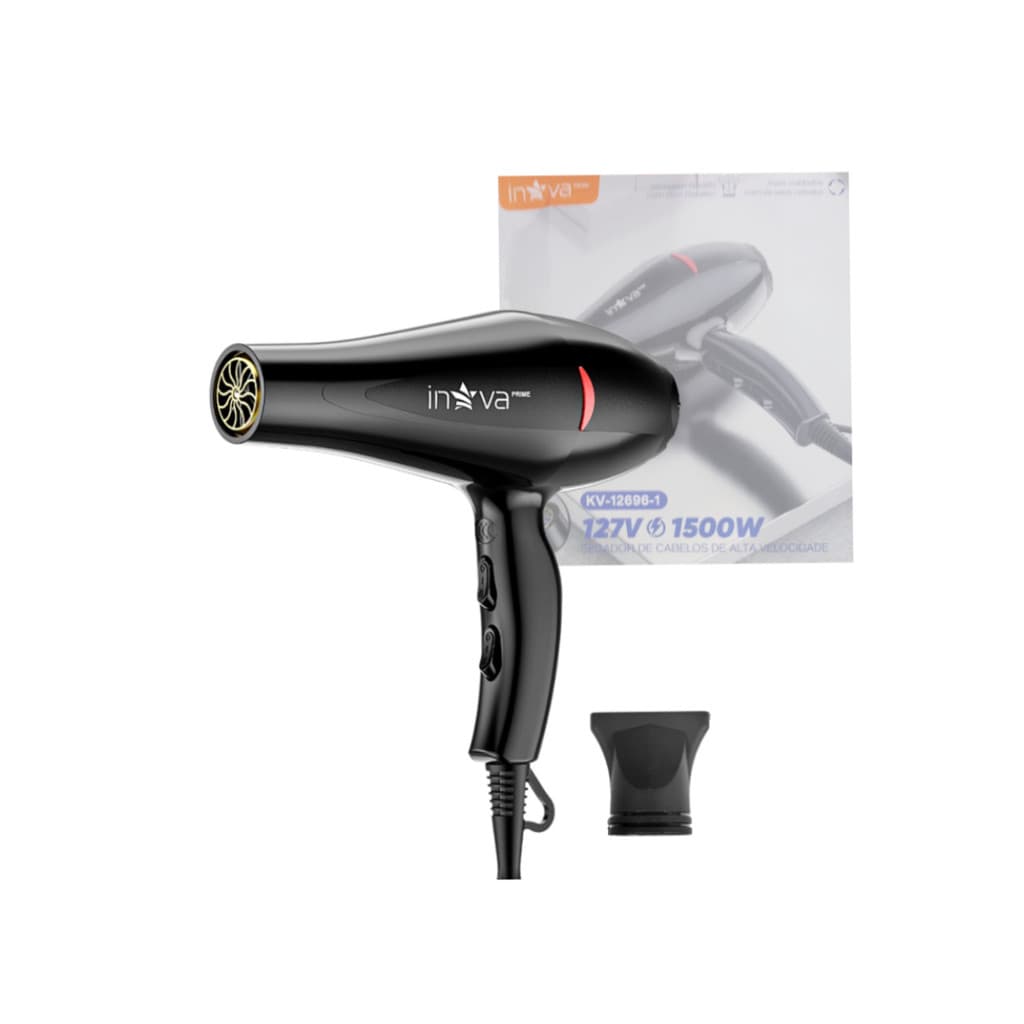 Secador de Cabelo Profissional 1500W Premium 127V