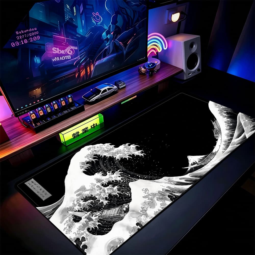 Grande Jogo Mouse Pad Antiderrapante 80X30 CM Impressões Personalizadas Mousepad Borda Costurada YG71311