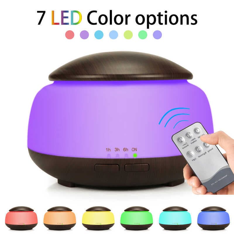 Comércio exterior umidificação ultrassônica difusor de aroma Plug-In colorido difusor de aroma lâmpada dispositivo de fr