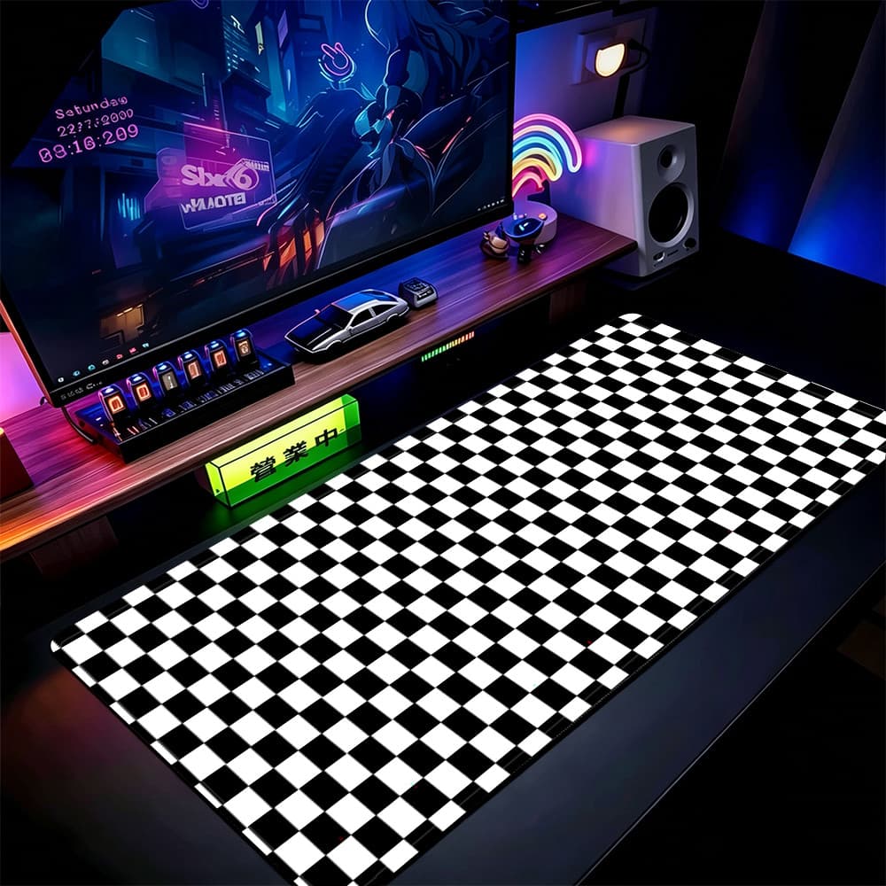 Grande Jogo Mouse Pad Antiderrapante 80X30 CM Impressões Personalizadas Mousepad Borda Costurada YG63106
