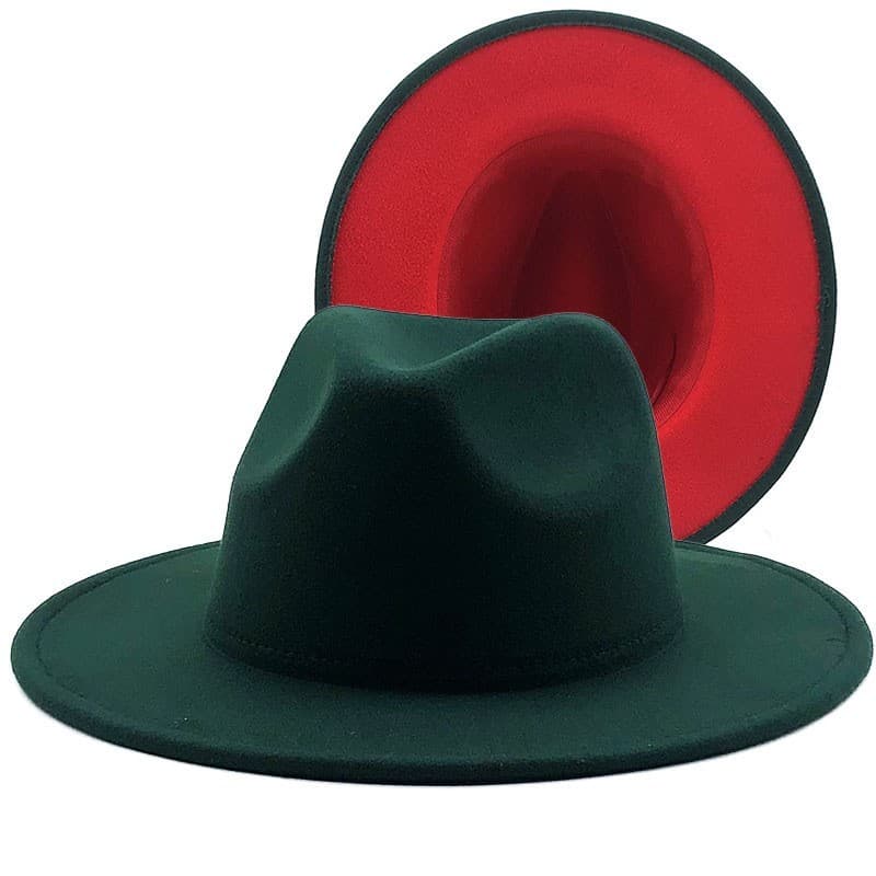 Chapéus Fedoras Chapéu De Aba Larga Feltro Panamá Para Jazz Masculino Boné Superior De Igreja