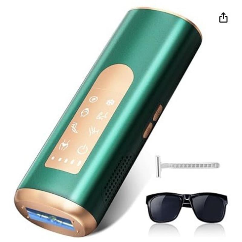 Instrumento elétrico de remoção de pelos a Laser, Sensor de gelo, fóton, clareamento, instrumento de beleza, ponto de co