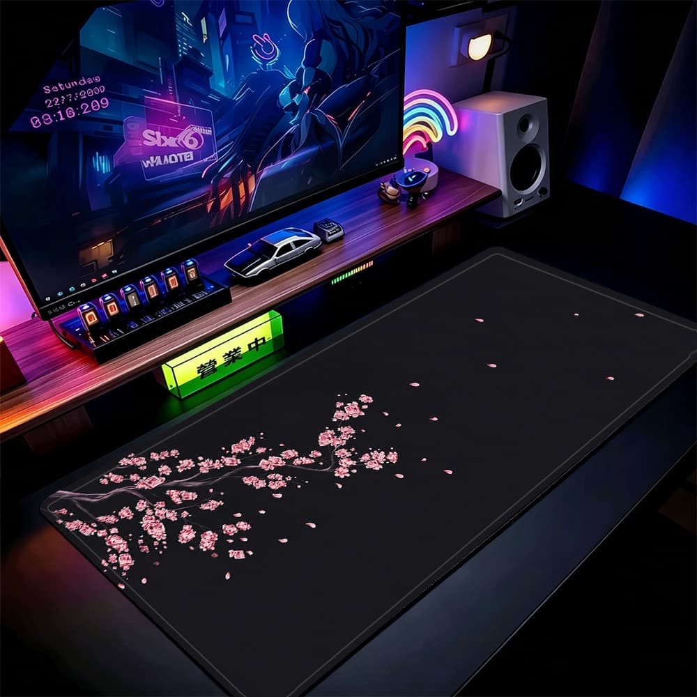 Grande Jogo Mouse Pad Antiderrapante 80X30 CM Impressões Personalizadas Mousepad Borda Costurada YG80208