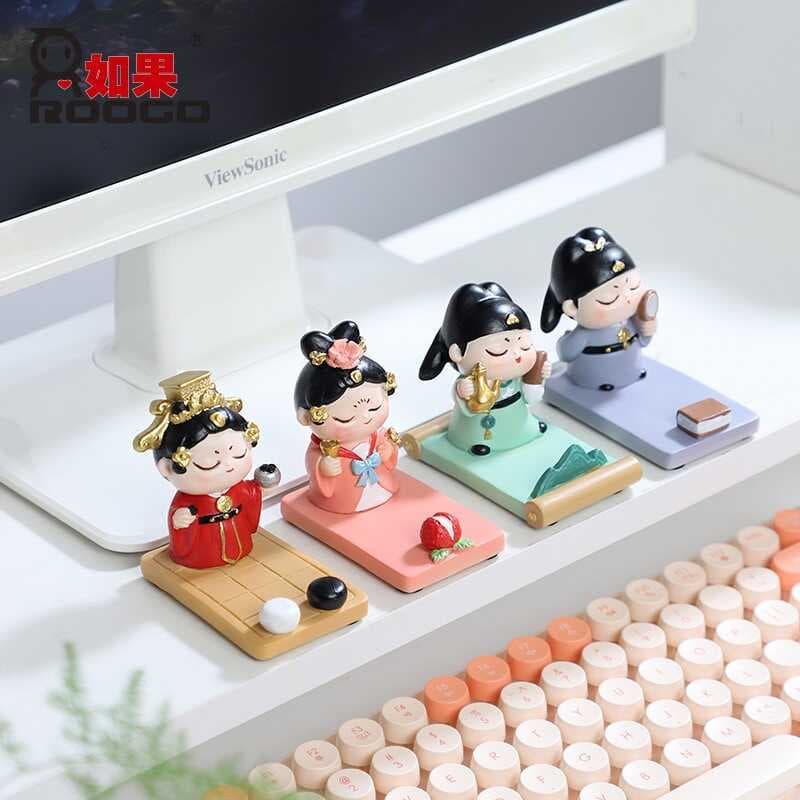 Nacional na moda estilo antigo criativo Datang Wu Zetian decorações de mesa ornamentos Xi'an Luoyang viagem Cultural cri