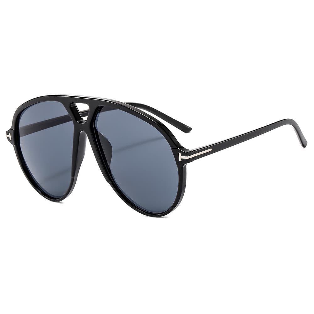 Óculos De Sol Oversized Feminino Masculino Grande Quadro Moda Na Quadrado À Prova De Vento Para Senhoras Envoltório Em T