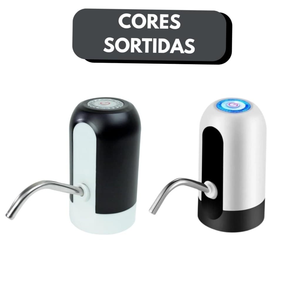 Bomba de Água Elétrica USB para Galão Recarregável