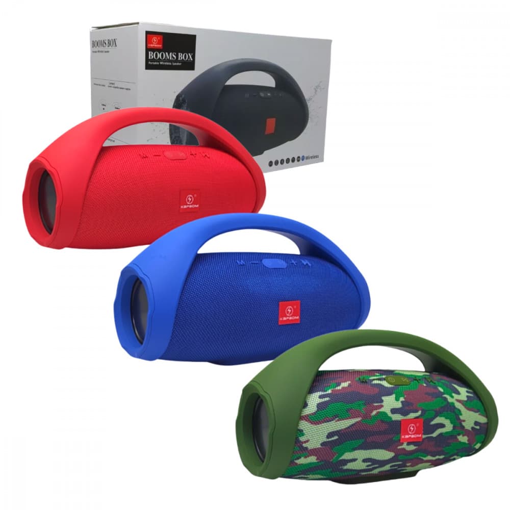 Caixa de Som Booms Box COLORS - Bluetooth Wireless Portátil