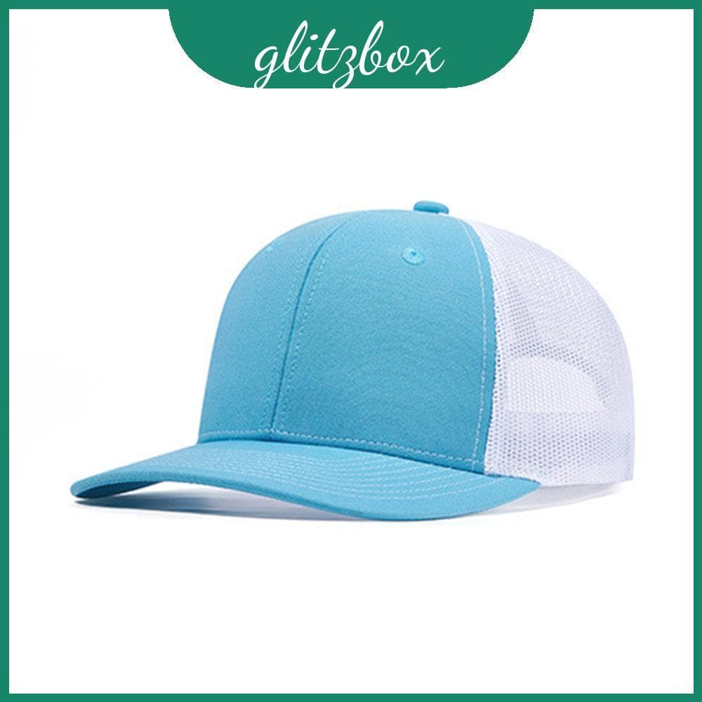 Boné Elegante De Algodão De Beisebol Com Logotipo Bordado E Guarda-Sol Para Primavera Verão