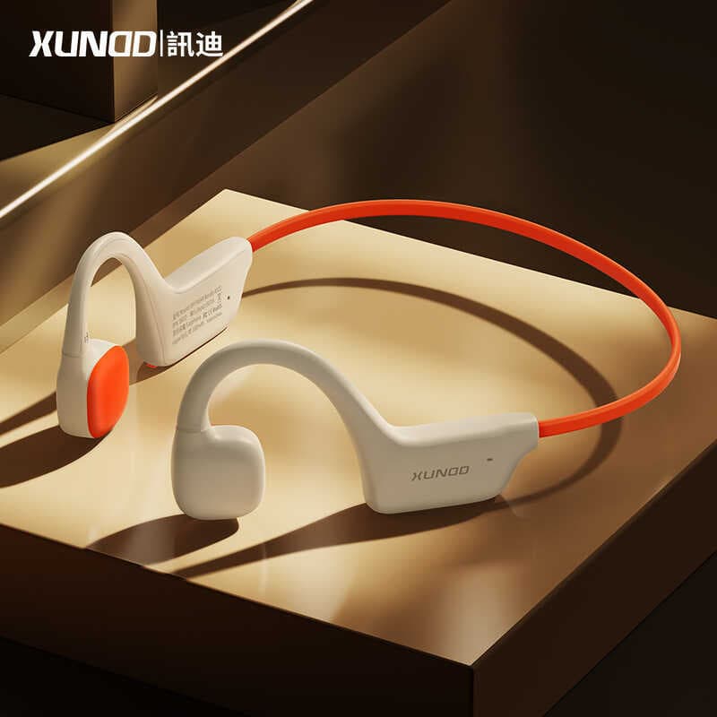 Condução óssea fone de ouvido Bluetooth sem fio pendurado pescoço tipo vem com memória à prova dwireless água sem fio es