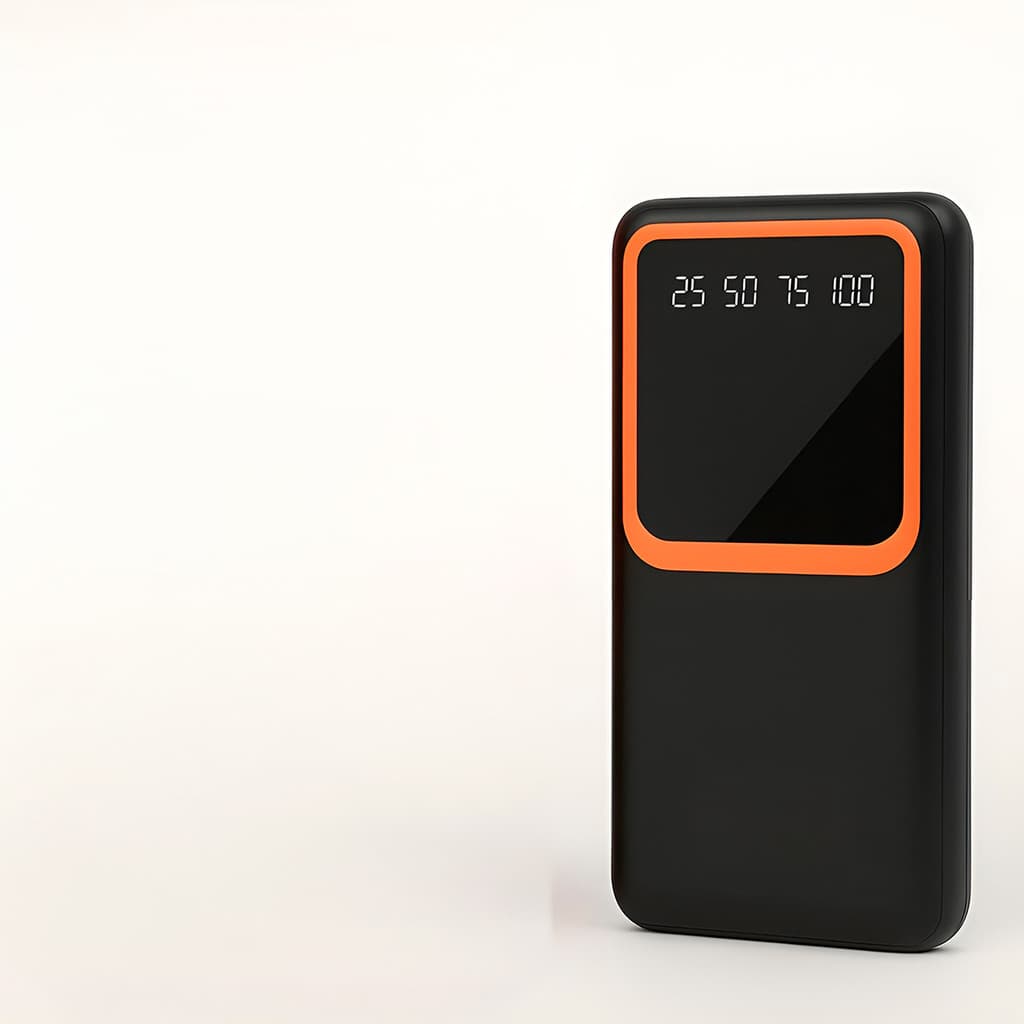 Carregador Portátil 10000mAh Power Bank Bateria Externa Cor:Preto